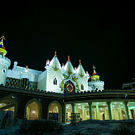 Архитектурная подсветка театра кукол Экият