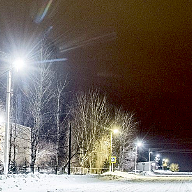 Светодиодное освещение улиц поселка Большие Ключи