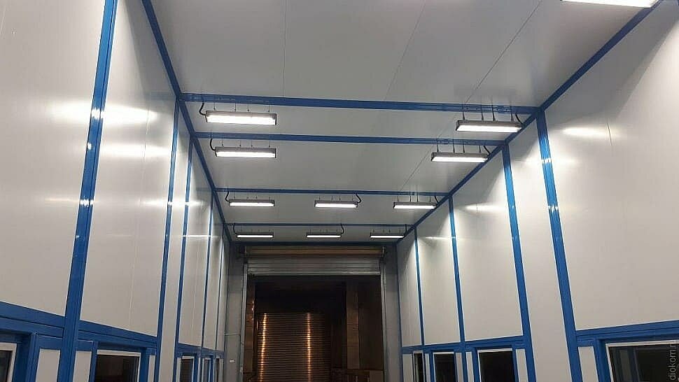 Покрасочно-сушильные камеры