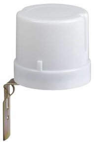 Фотореле ФР602, мощность 2500вт IP44 серый Фотореле ФР602, мощность 2500вт IP44 серый