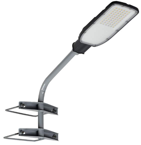 Кронштейн КНО-2 D=48мм L=500мм на опору 2 хомута серый IEK Кронштейн КНО-2 D=48мм L=500мм на опору 2 хомута серый IEK