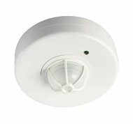Датчик движения PMS-IR 024 1200Вт 360гр. 2-6м IP20 WH Датчик движения PMS-IR 024 1200Вт 360гр. 2-6м IP20 WH