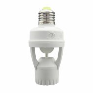 Датчик движения PMS-IR 045 60Вт Е27 360гр. 6м IP20 WH Датчик движения PMS-IR 045 60Вт Е27 360гр. 6м IP20 WH