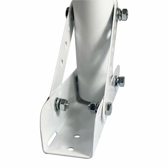 Кронштейн КР-2М крепление на столб стальной лентой Кронштейн КР-2М крепление на столб стальной лентой