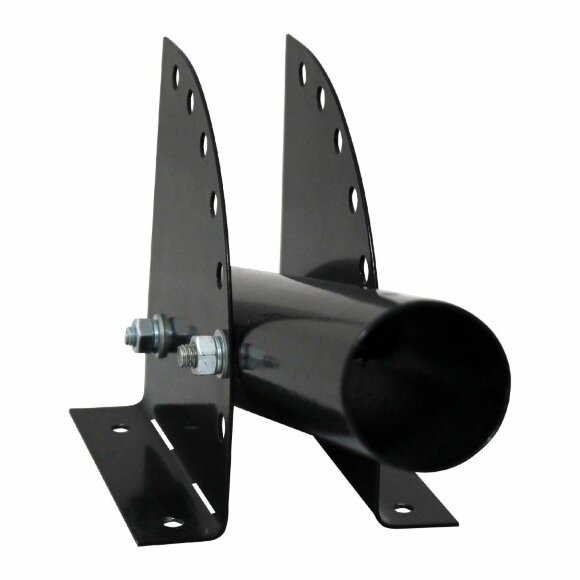 Кронштейн КР-3.1 ф48, черн. (до 100 кг, крепление на столб стальной лентой) ИУ Кронштейн КР-3.1 ф48, черн. (до 100 кг, крепление на столб стальной лентой) ИУ