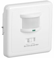 Датчик движения ИК встраиваемый 500w 140 гр. 12м IP20 белый Датчик движения ИК встраиваемый 500w 140 гр. 12м IP20 белый