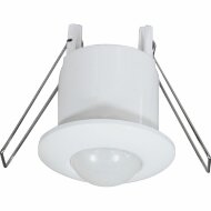 Датчик движения ИК встраиваемый 500w 360 градусов 6м IP20 белый Датчик движения ИК встраиваемый 500w 360 градусов 6м IP20 белый