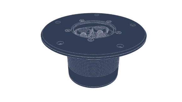 Грунтовый светильник NT-UNO INSIDE 6W Грунтовый светильник NT-UNO INSIDE 6W