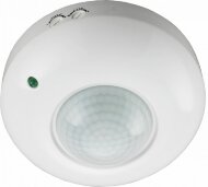 Датчик движения инфракрасный ДДИ-101 01 1200Вт 6м 360градус чёрный Датчик движения инфракрасный ДДИ-101 01 1200Вт 6м 360градус чёрный