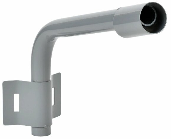 LIGHTING Кронштейн КР-1 D=48мм L=350мм под монтажную ленту 1 хомут серый IEK