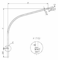 Кронштейн (1.К1-1,5-1,5-Ф1-ц) Кронштейн (1.К1-1,5-1,5-Ф1-ц)